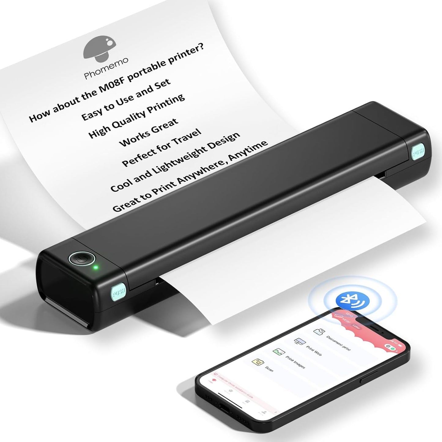 Portable Printer Wireless for Travel