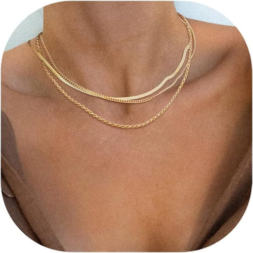 Herringbone Necklace for Women