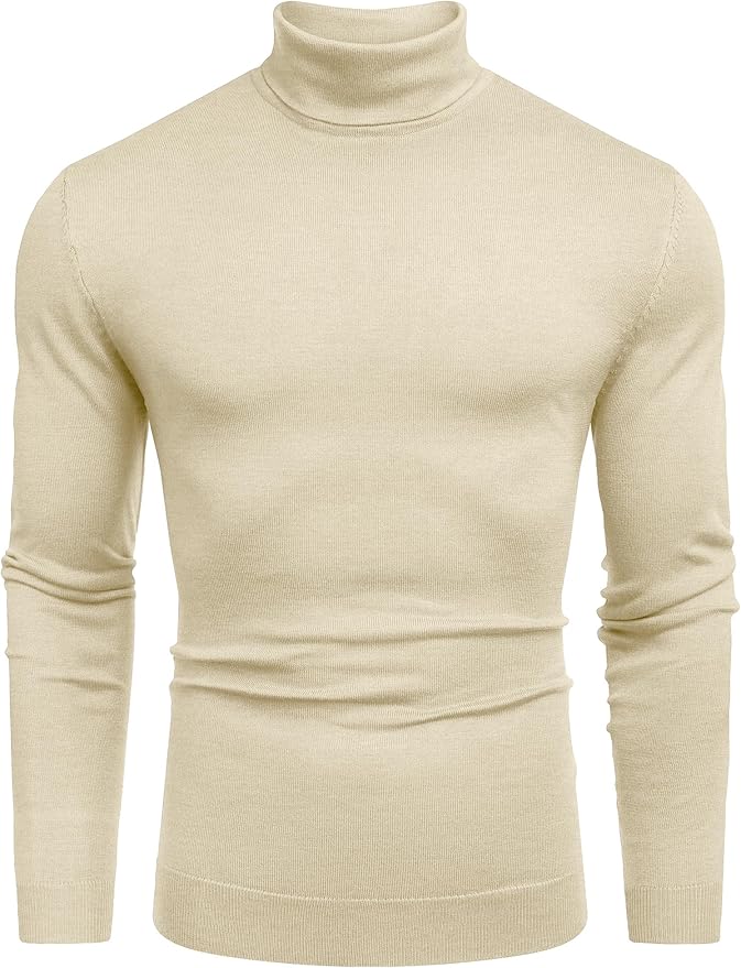 Men's Slim Fit Turtleneck Sweater